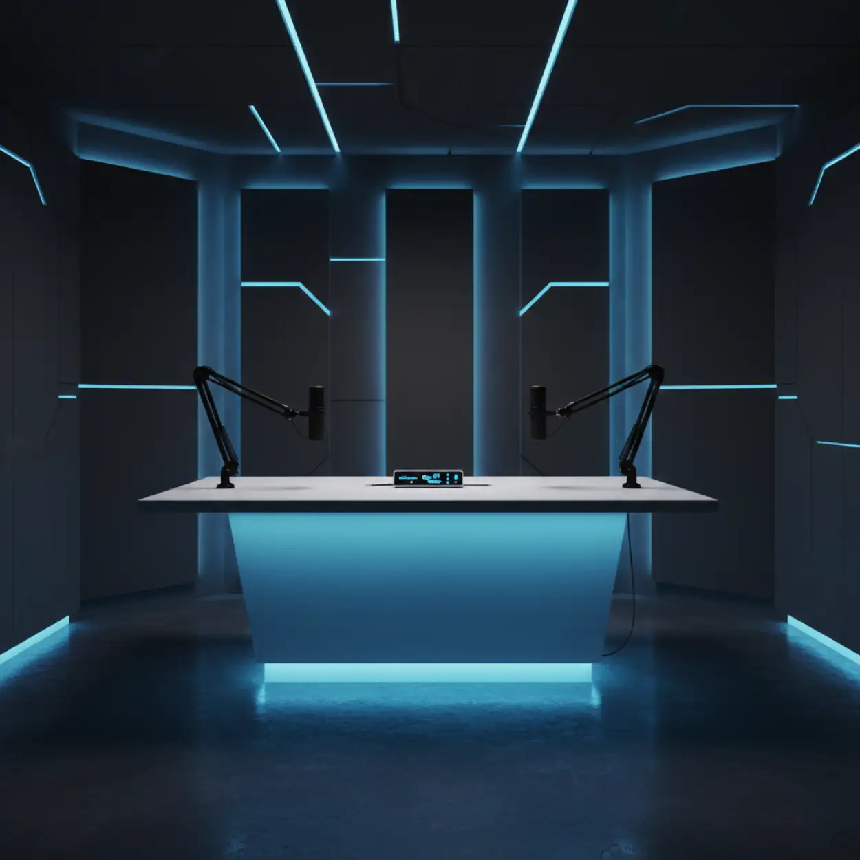 Free Download Cinematic Podcast Studio Background Hd - High Quality Podcast Studio Background Background