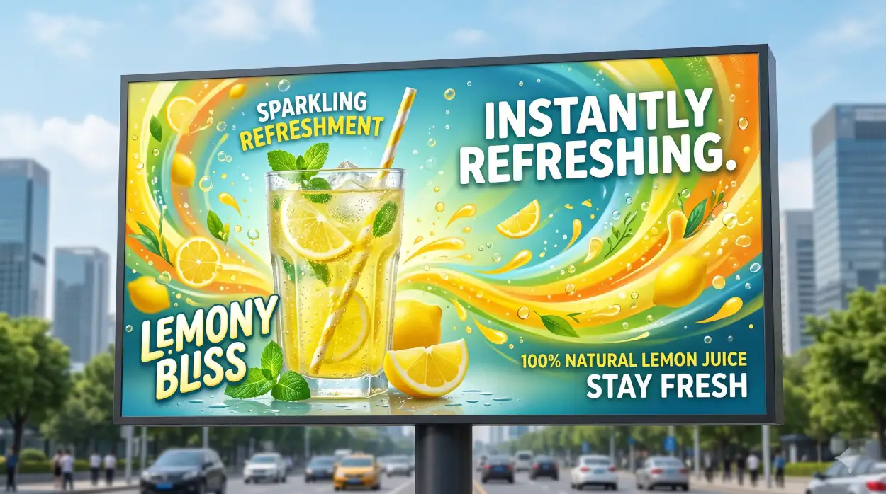 Free Download Citrus Lemonade Advertising Background - High Quality Lemon Juice Background Background Image