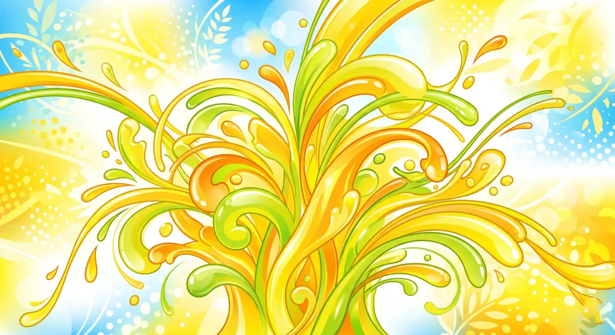Free Download Citrus Refreshment Lemon Background - High Quality Lemon Juice Background Background Image