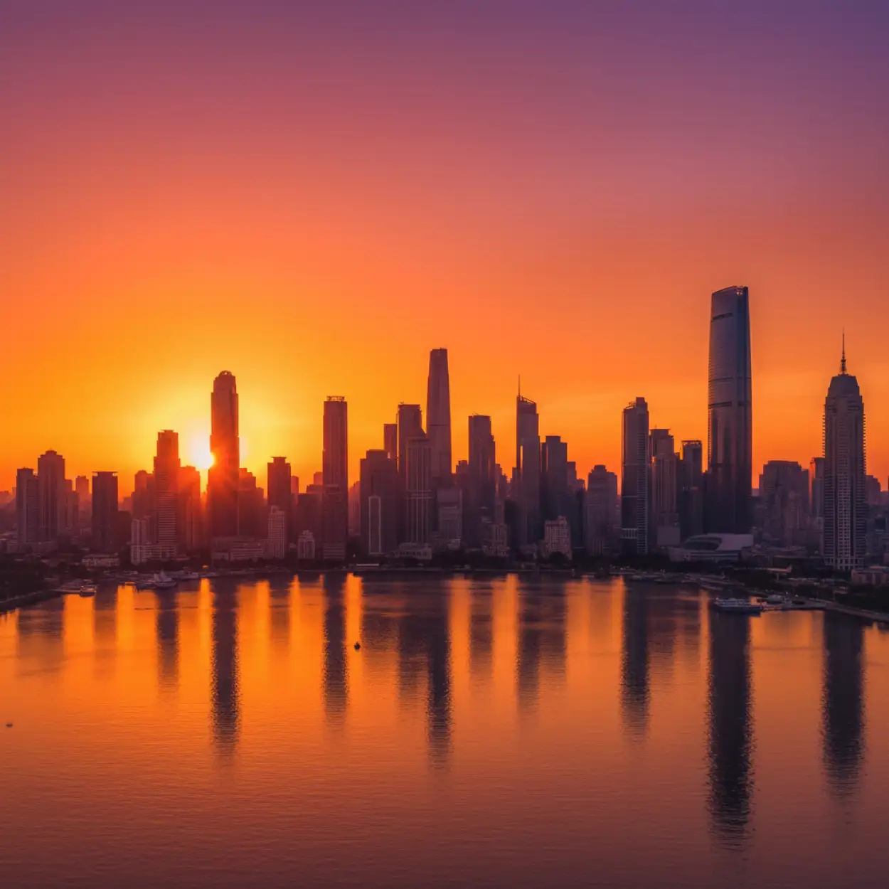 city moring view youtube thumbnail background