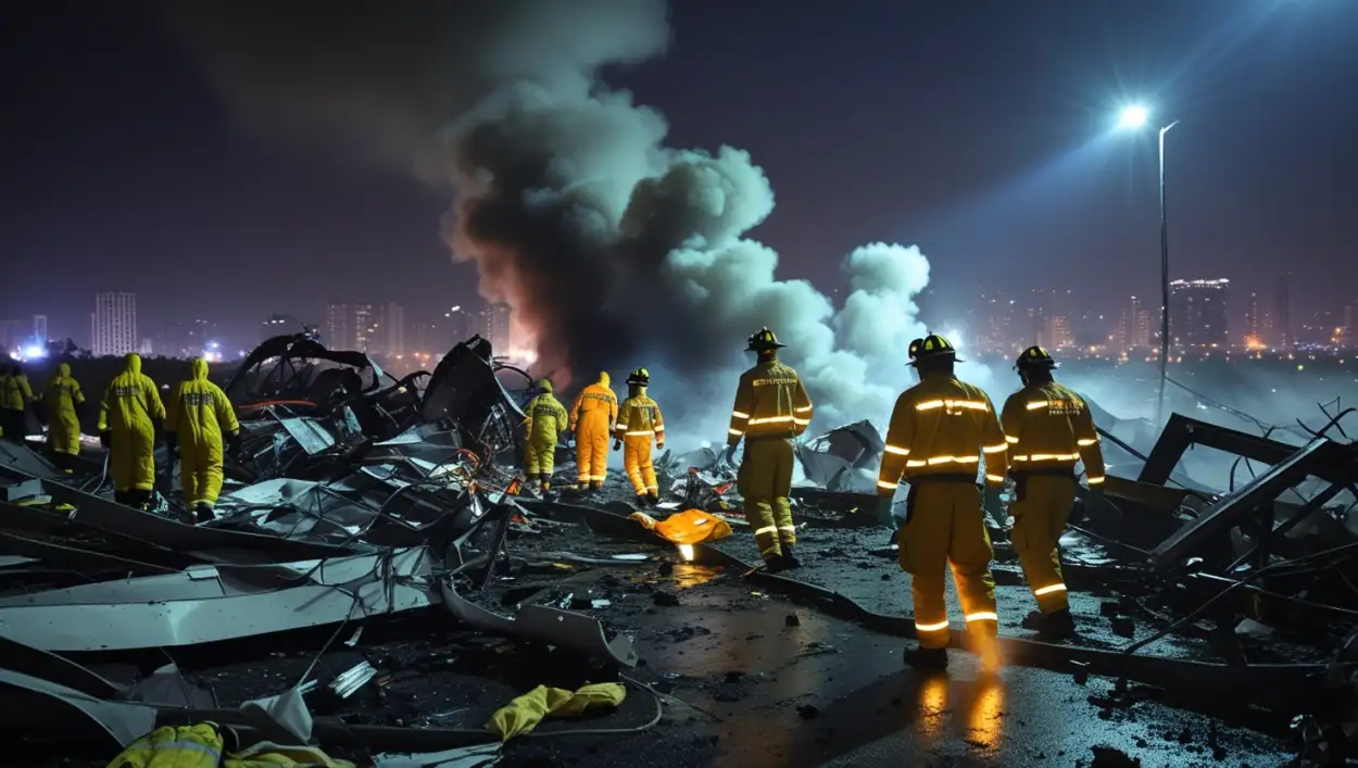 Civil aviation accident in Ahmedabad