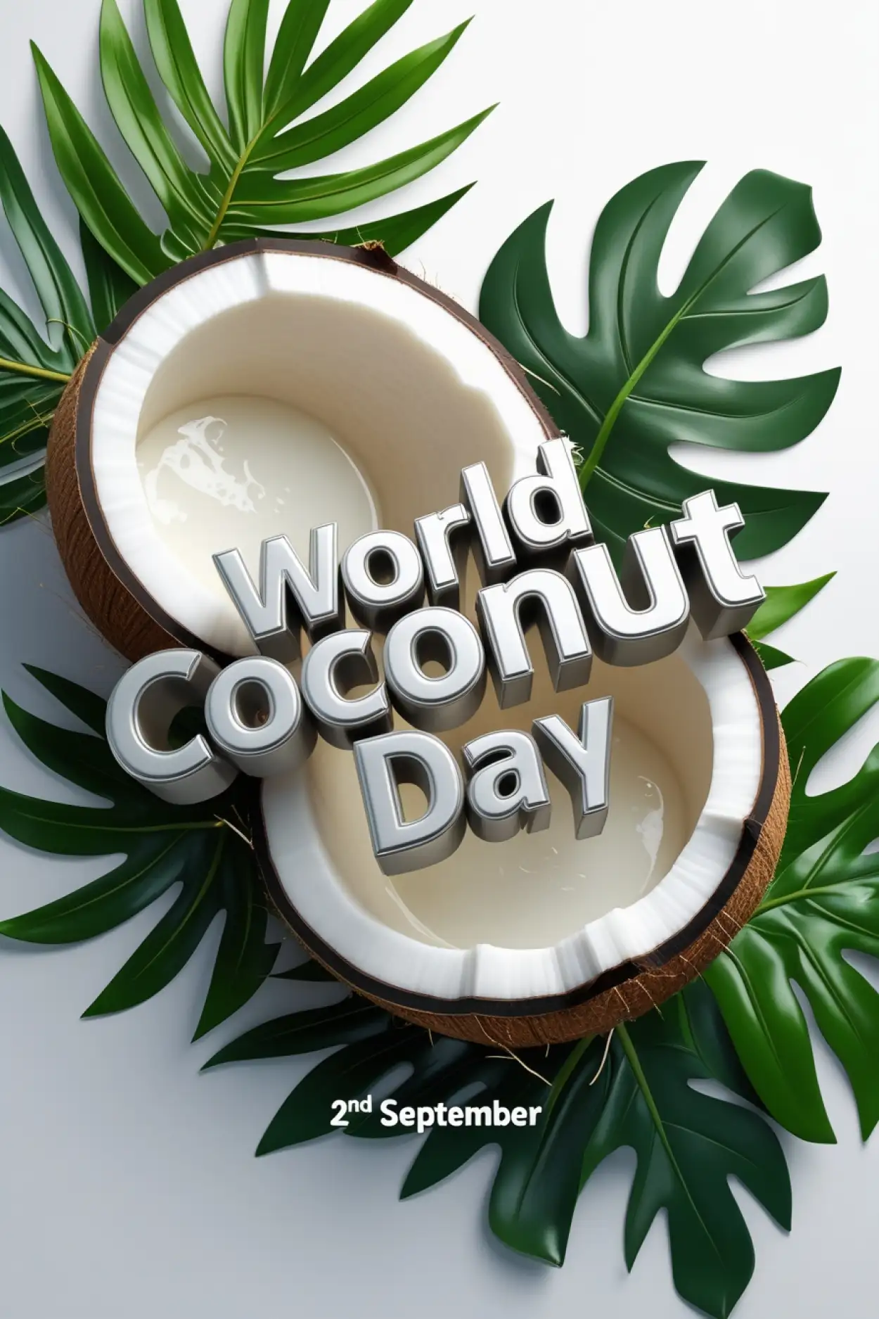 Coconut Day Poster Making Ideas For Kids - Royalty Free World Coconut Day Image | Pngmagic Free Download Coconut Day Poster Making Ideas For Kids - High Quality World Coconut Day Background