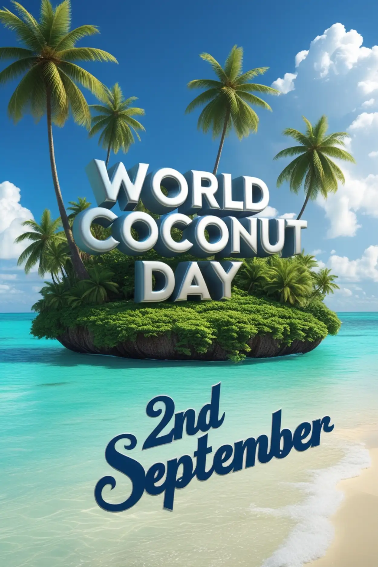 Coconut Day Ppt Presentation For Students - Royalty Free World Coconut Day Image | Pngmagic Free Download Coconut Day Ppt Presentation For Students - High Quality World Coconut Day Background