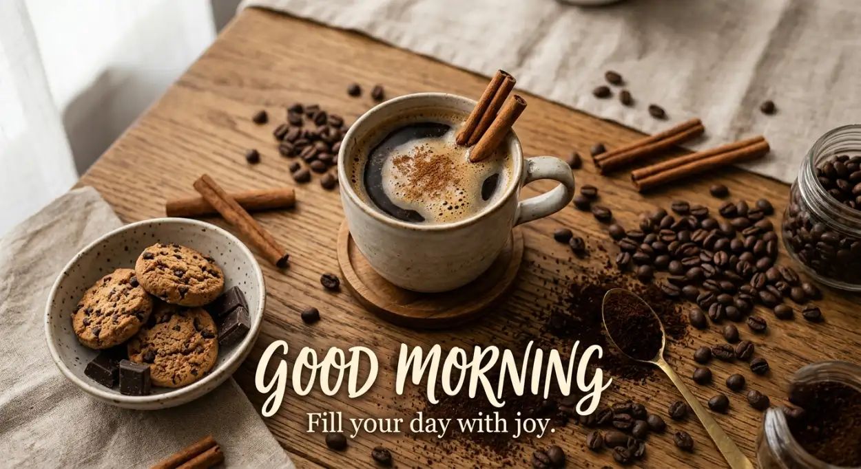 Free Download Coffee Beans Good Morning Wallpaper - High Quality Good Morning Coffee Image