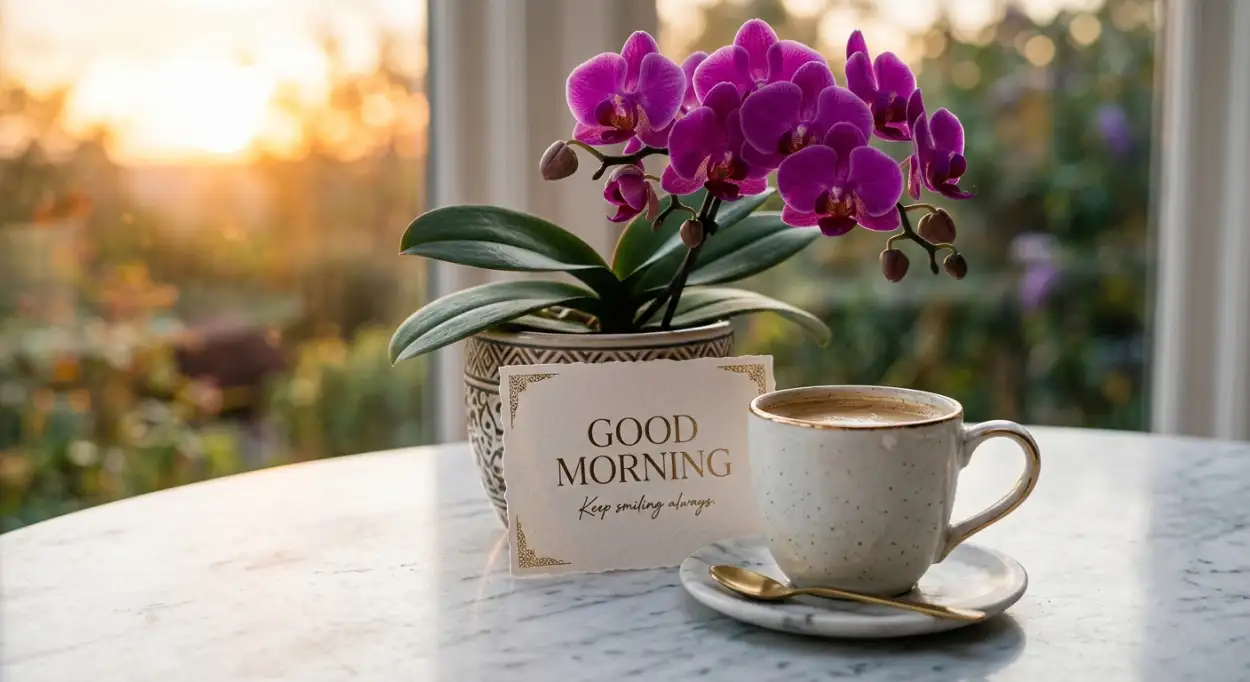 Free Download Coffee Good Morning Greeting Card - High Quality Good Morning Coffee Image