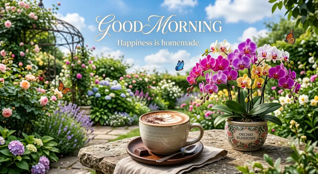 Free Download Coffee Good Morning With Bird Images - High Quality Good Morning Coffee Image
