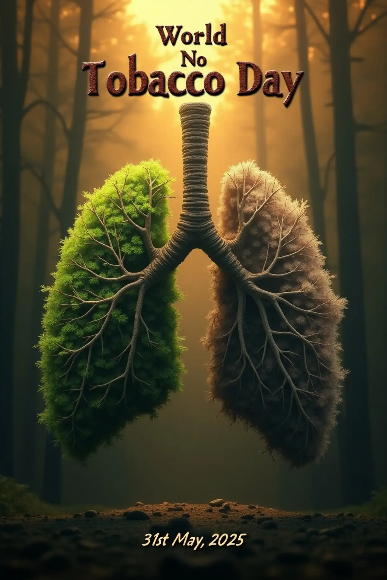 Free Download College Event Anti Smoking Day Image - High Quality World No Tobacco Day Background