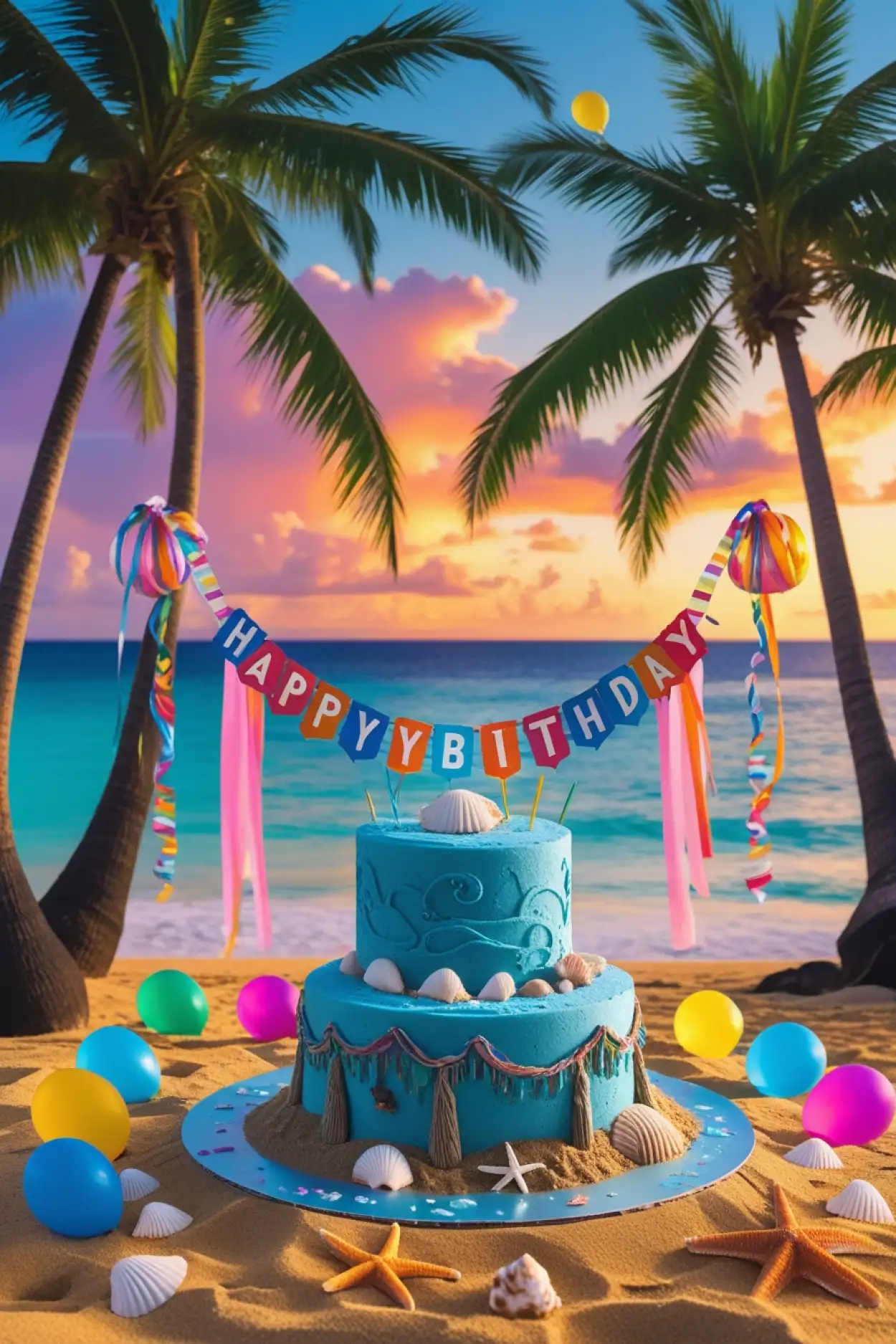 colorful birthday background for wishes