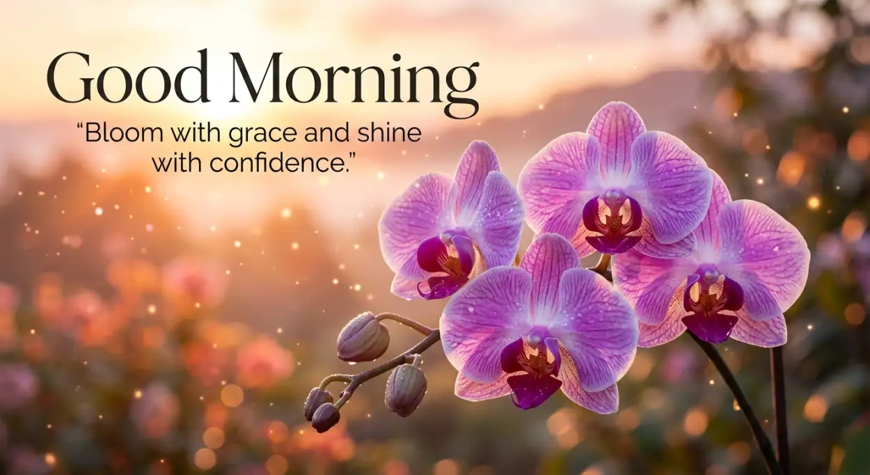 Free Download Colorful Floral Morning Greetings - High Quality Good Morning With Flowers Image