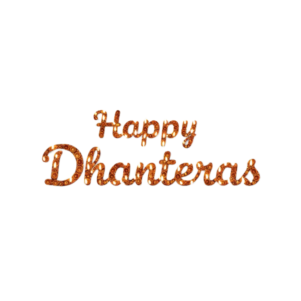 colorful happy dhanteras png for banner