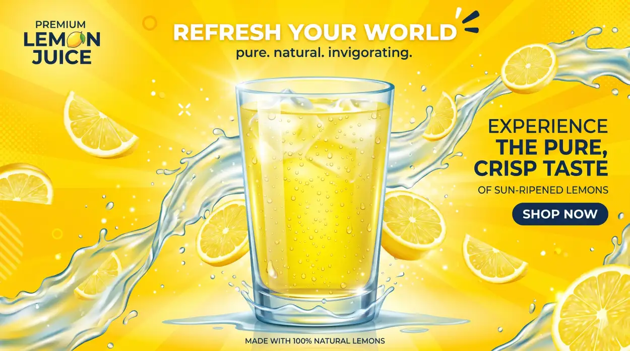 Free Download Cool Lemon Juice Beverage Background - High Quality Lemon Juice Background Background Image