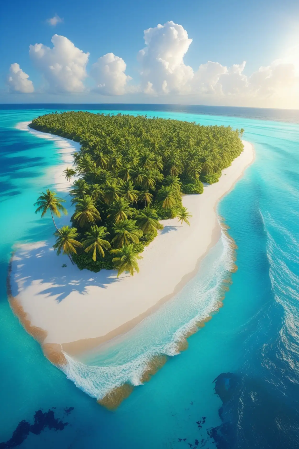 Free Download Couple Walking Hand In Hand On Beach - High Quality Blue Picture Background