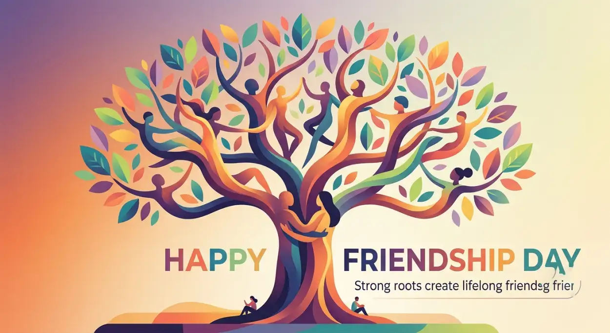 Free Download Creative Friendship Day 2026 Facebook Cover Design - High Quality Happy Friendship Day 2026 Image