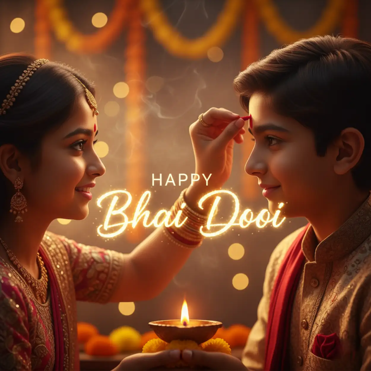creative happy bhai dooj pics for whatsapp sharing