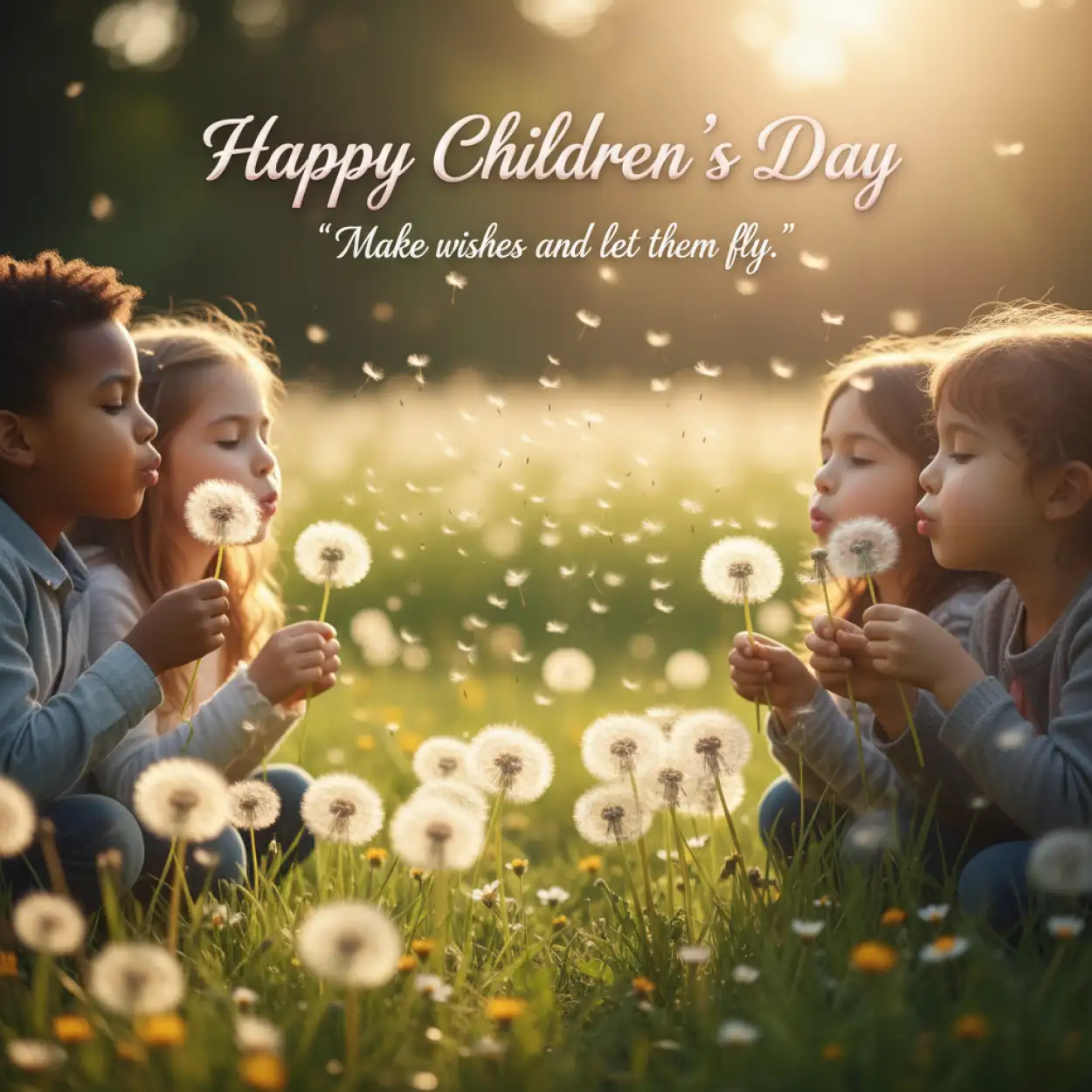 creative happy childrens day quotes for greeting cards