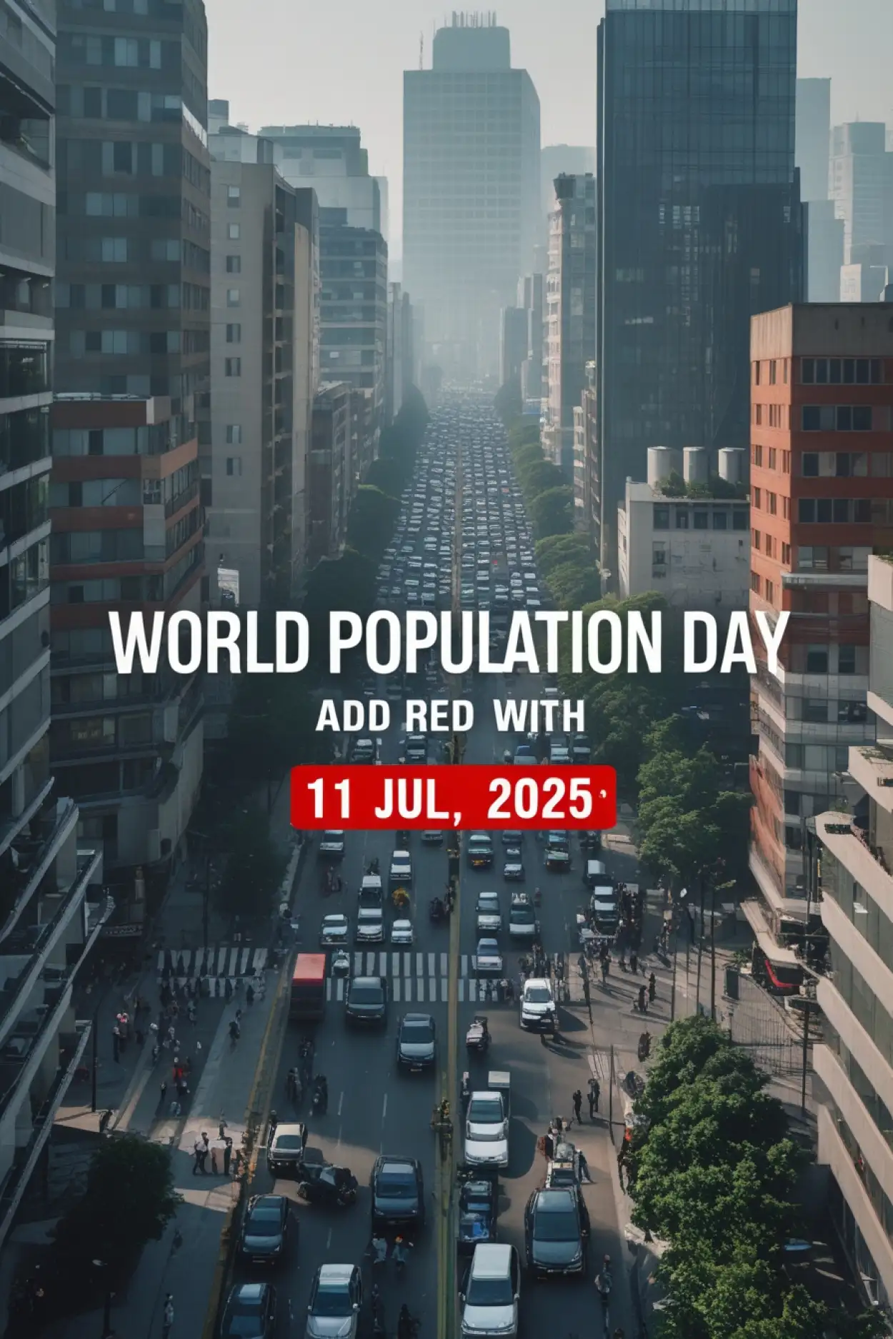 Creative Population Day Poster Design - Royalty Free World Population Day Image | Pngmagic Free Download Creative Population Day Poster Design - High Quality World Population Day Background
