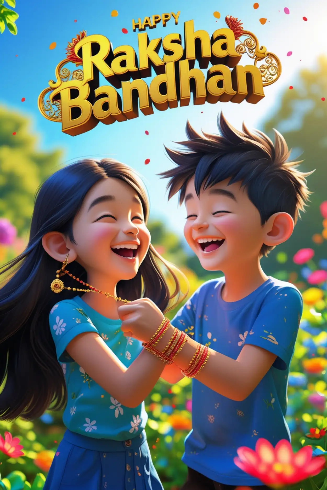 Free Download Creative Raksha Bandhan Wishes For Sister - High Quality Raksha Bandhan Wishes For Sister Background