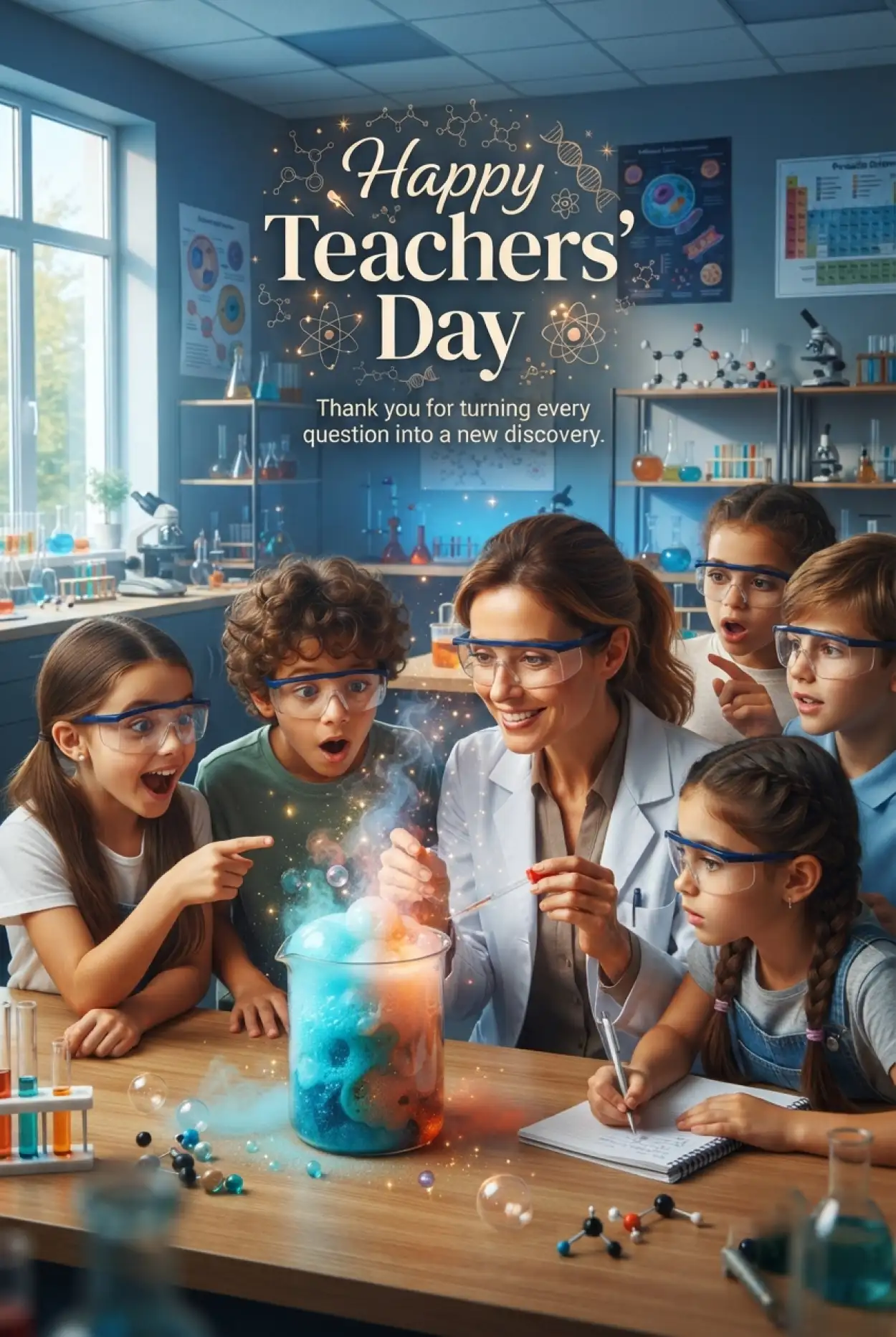 Free Download Creative Teachers Day Cards - High Quality Teachers Day Cards Image