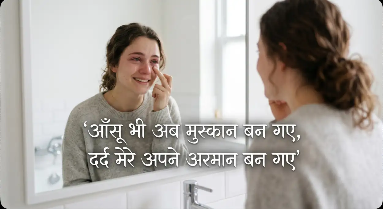 Free Download Crying Girl Emotional Breakup Quotes Hindi - High Quality Emotional Girl Quotes Hindi Image