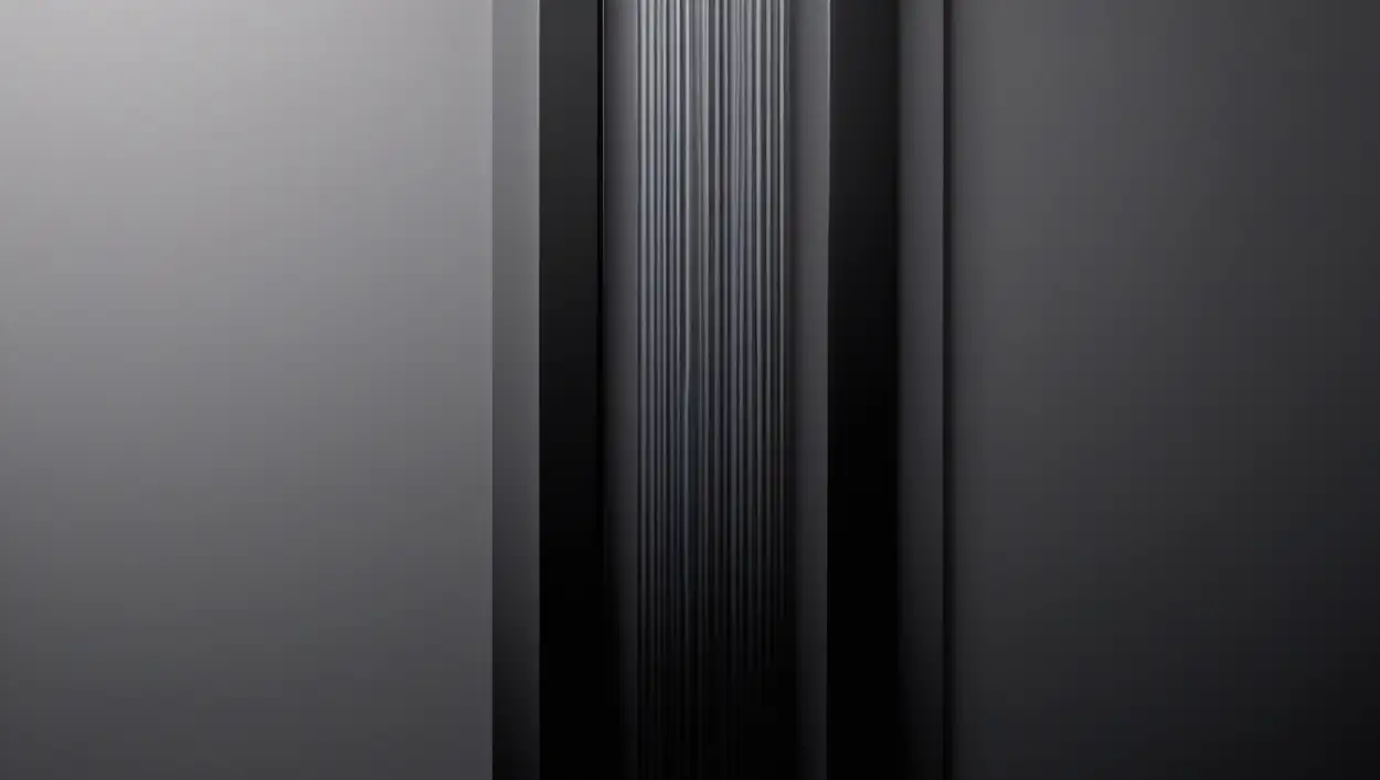 CSS-style black gradient background example