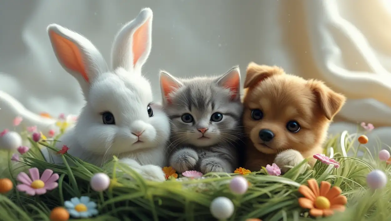 cute baby animals desktop wallpaper