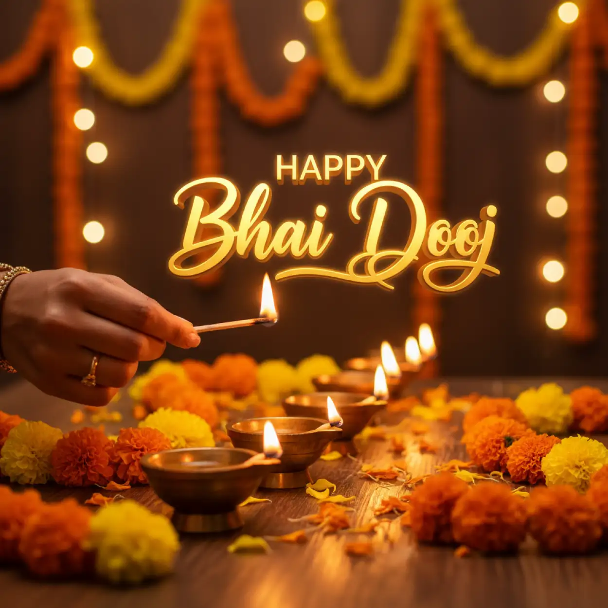 cute bhai dooj messages for younger brother and sister