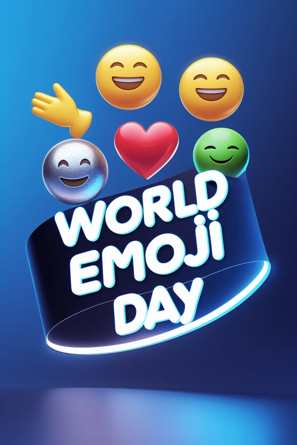 Free Download Cute Emoji Day Stickers For Instagram - High Quality World Emoji Day Background