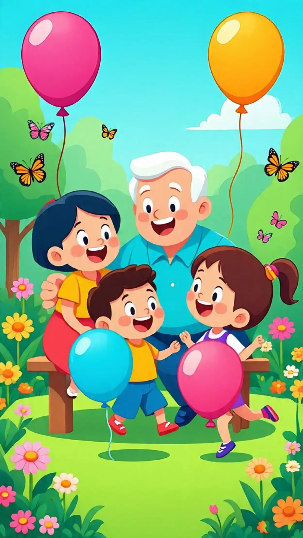 Free Download Cute Grandparents Day Wallpaper For Mobile Phone - High Quality Grandparents Day Wallpaper Background