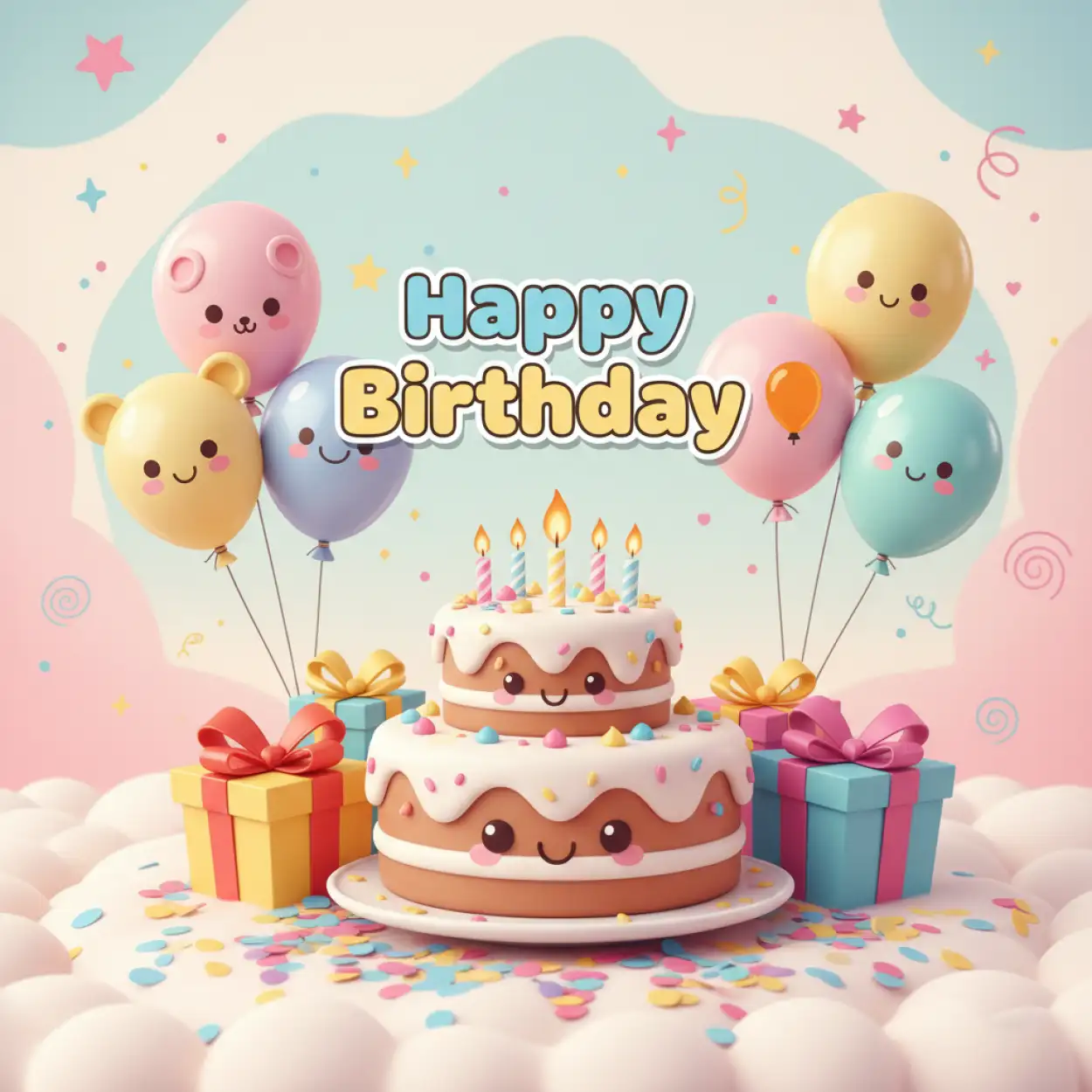 cute happy birthday wishes for whatsapp