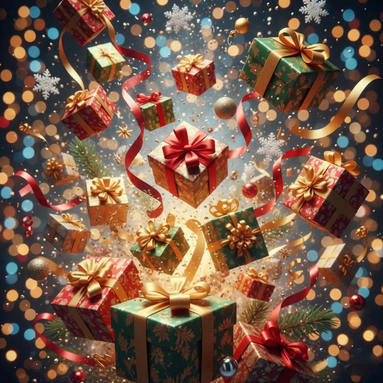 cute merry christmas cartoon background for kids