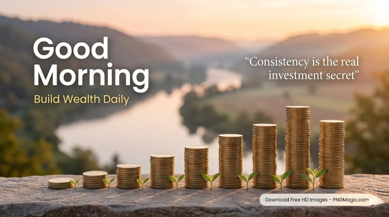 Free Download Daily Good Morning Quotes For Investors - High Quality Good Morning Investment Quotes Image