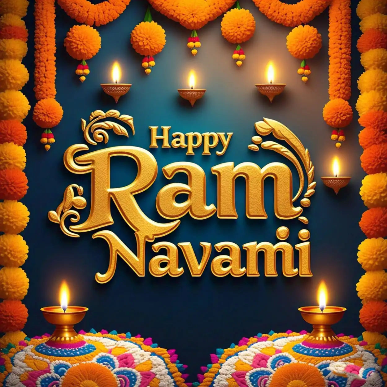 Decorative Happy Ram Navami Text Banner - Royalty Free Happy Ram Navami Image | Pngmagic Free Download Decorative Happy Ram Navami Text Banner - High Quality Happy Ram Navami Background