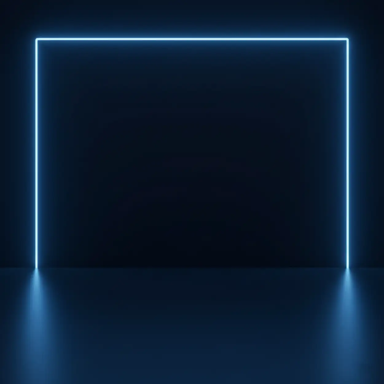 deep blue gradient YouTube thumbnail background with light effect