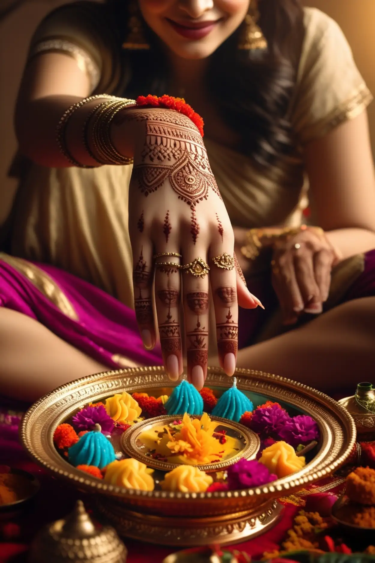 Designer Mehndi Art For Teej 2025 - Royalty Free Teej Mehndi Design Image | Pngmagic Free Download Designer Mehndi Art For Teej 2025 - High Quality Teej Mehndi Design Background