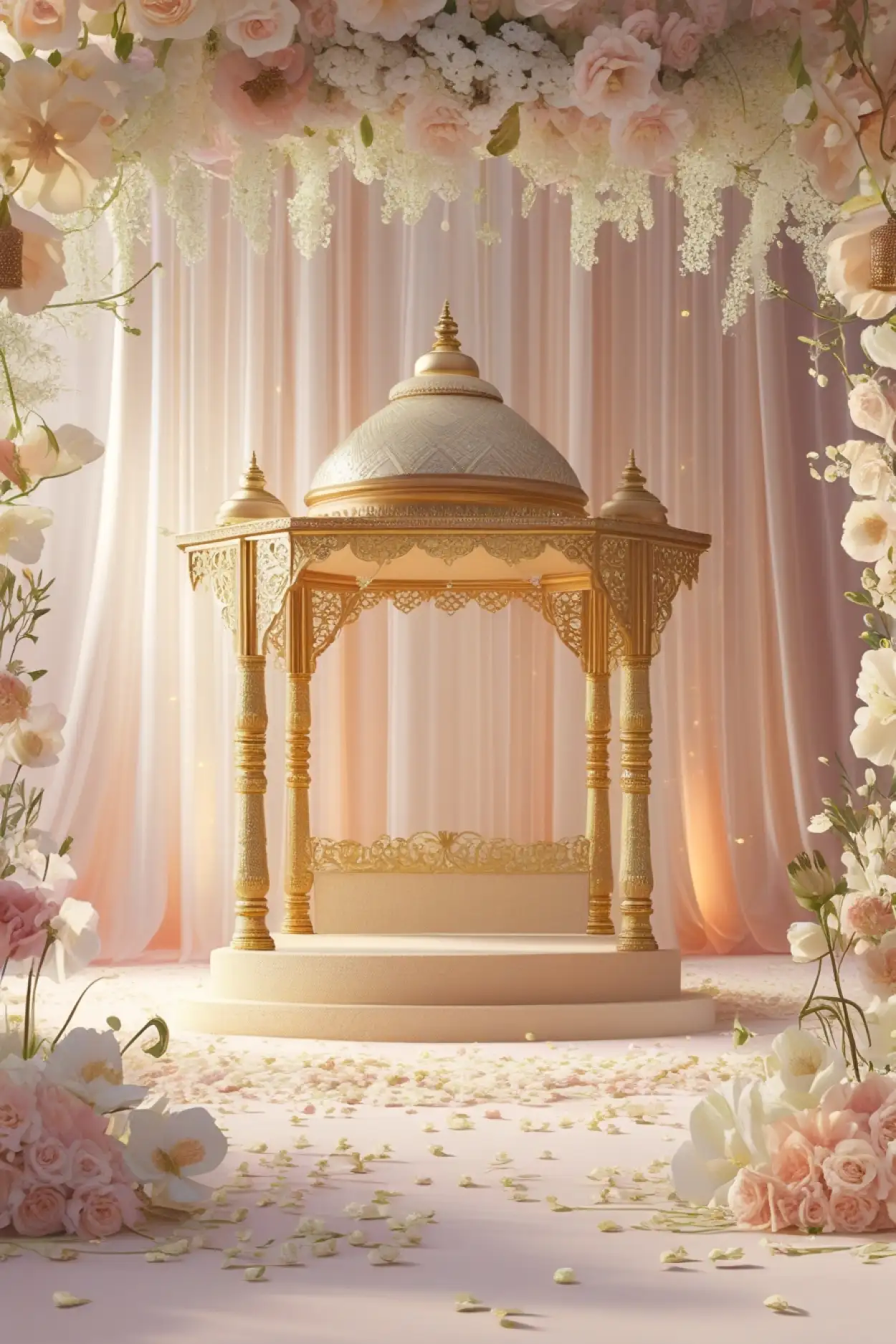 devotional flex banner background design