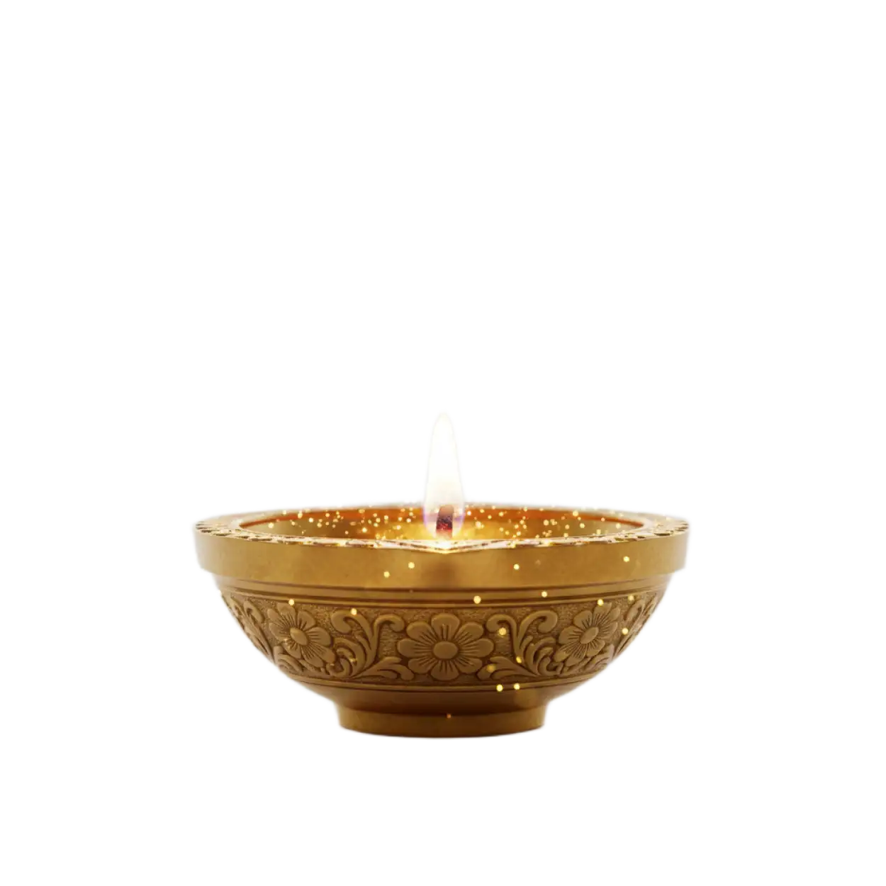 dhanteras diya png without background