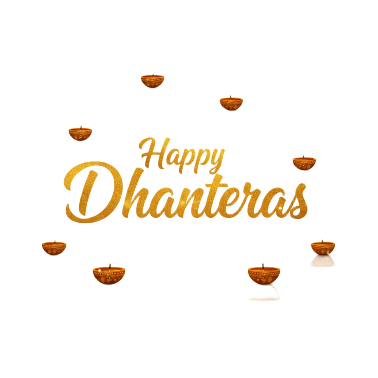 dhanteras text png logo design