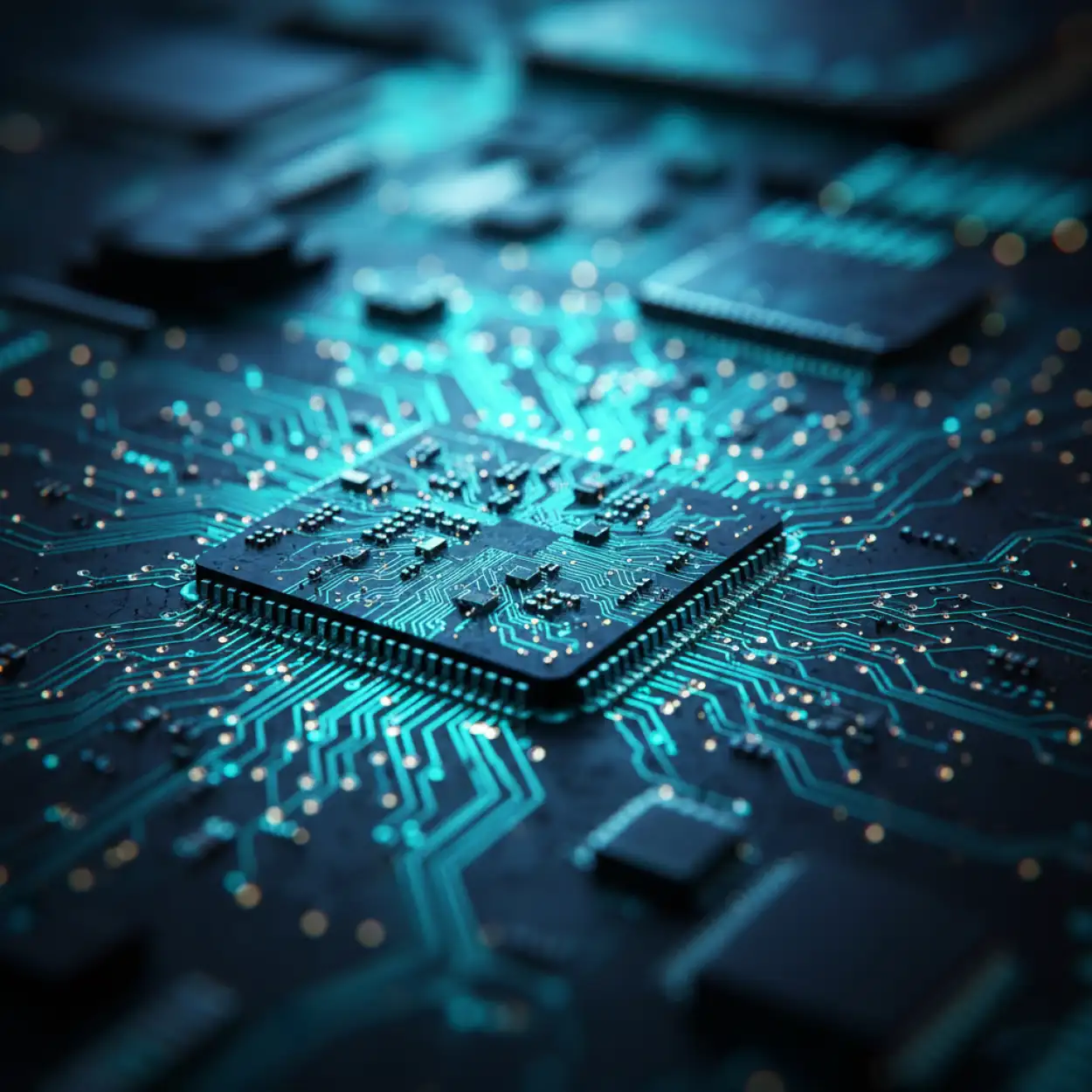 digital circuit tech background 2