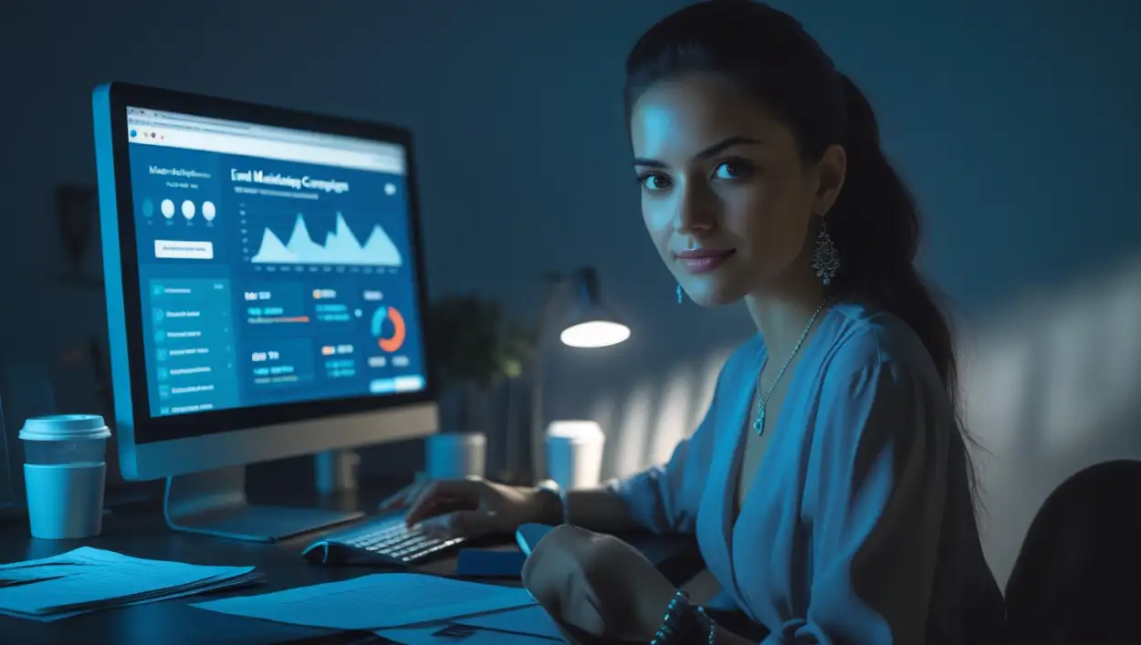digital marketing webinar background