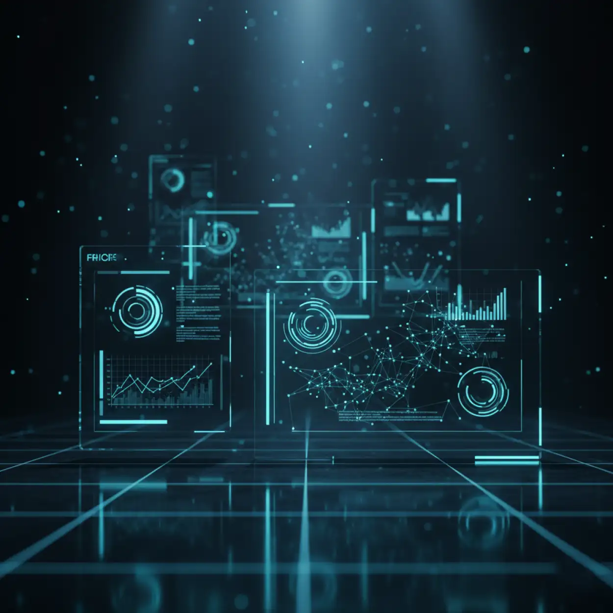 digital tech background wallpaper