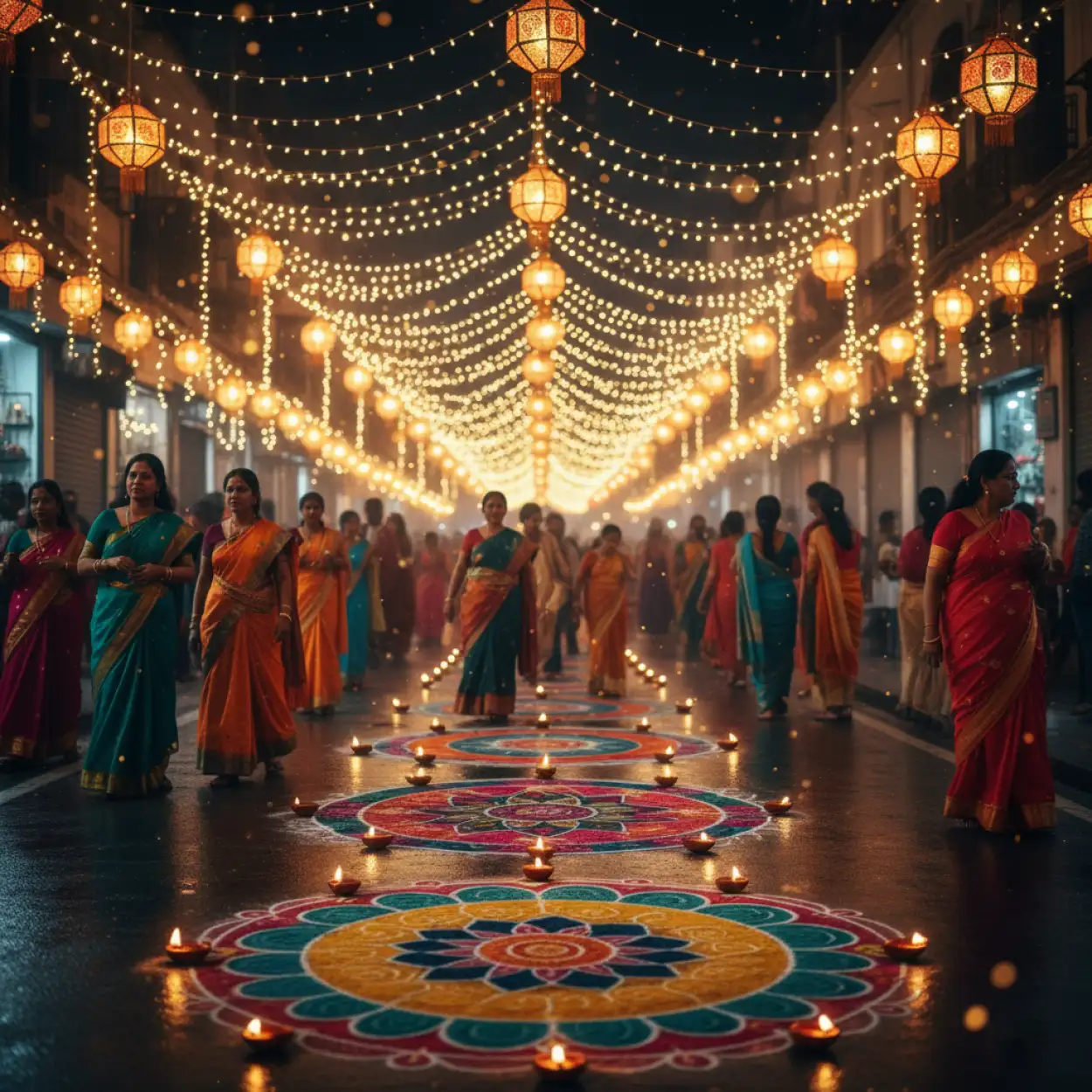 diwali background for advertising poster