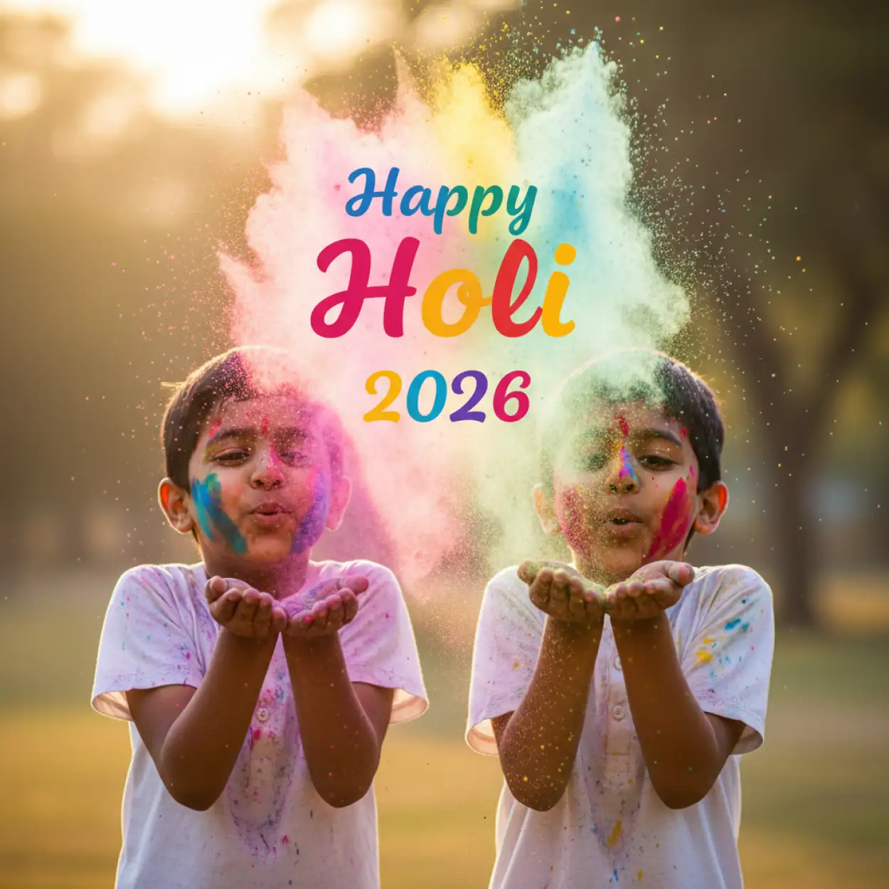 diy happy holi greeting card 2026 2
