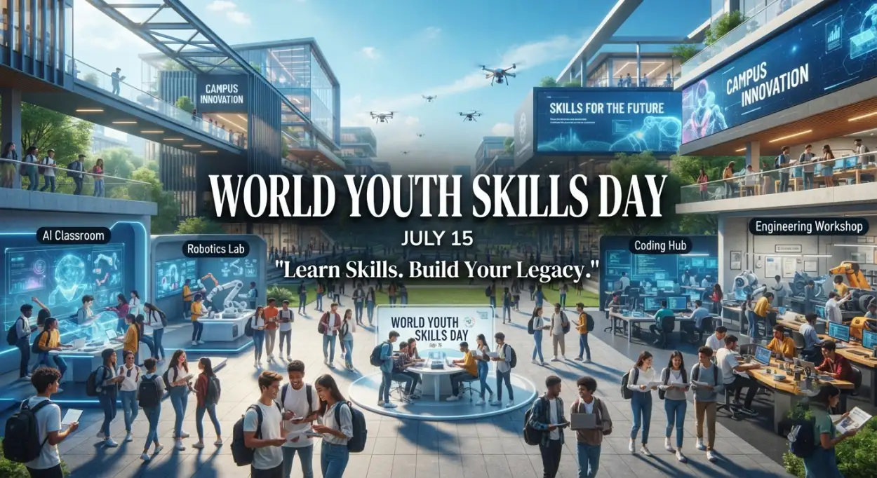 Free Download Download World Youth Skills Day 2026 Banner - High Quality World Youth Skills Day 2026 Banner Image