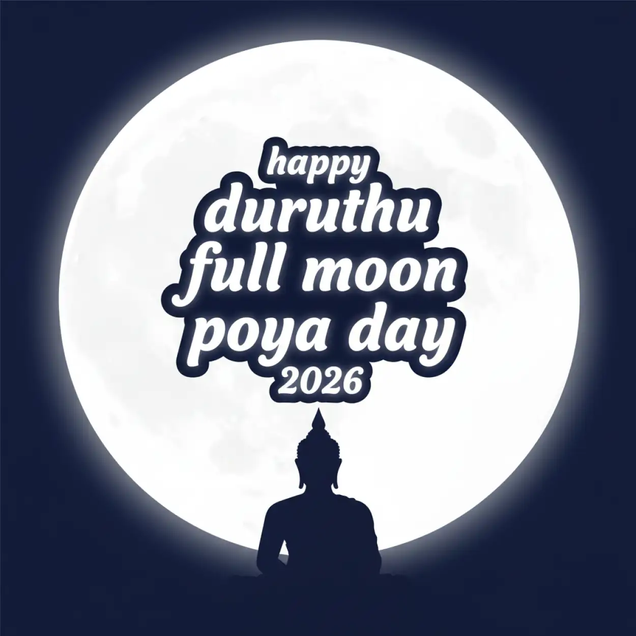 duruthu full moon poya day prayers