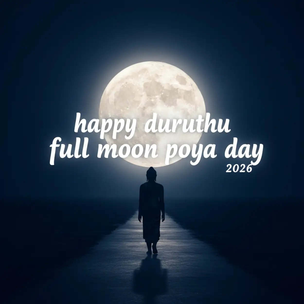 duruthu poya day buddhist background image