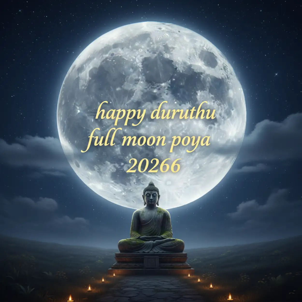 duruthu poya day golden full moon