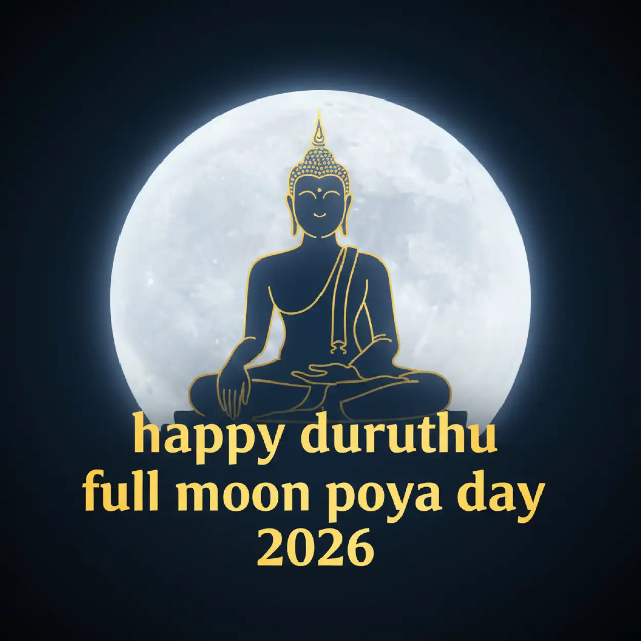 duruthu poya day inner peace wishes