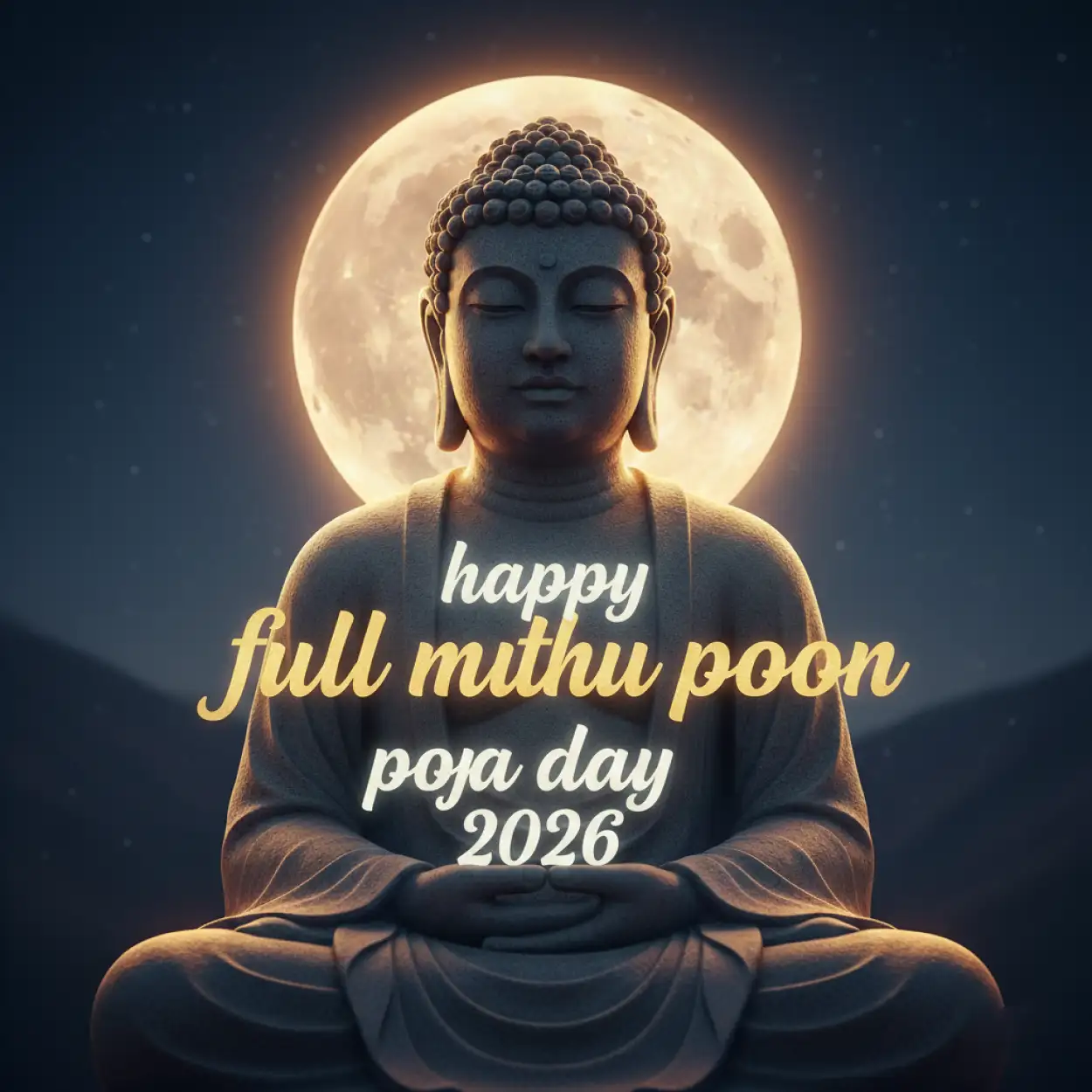 duruthu poya day mindfulness wishes
