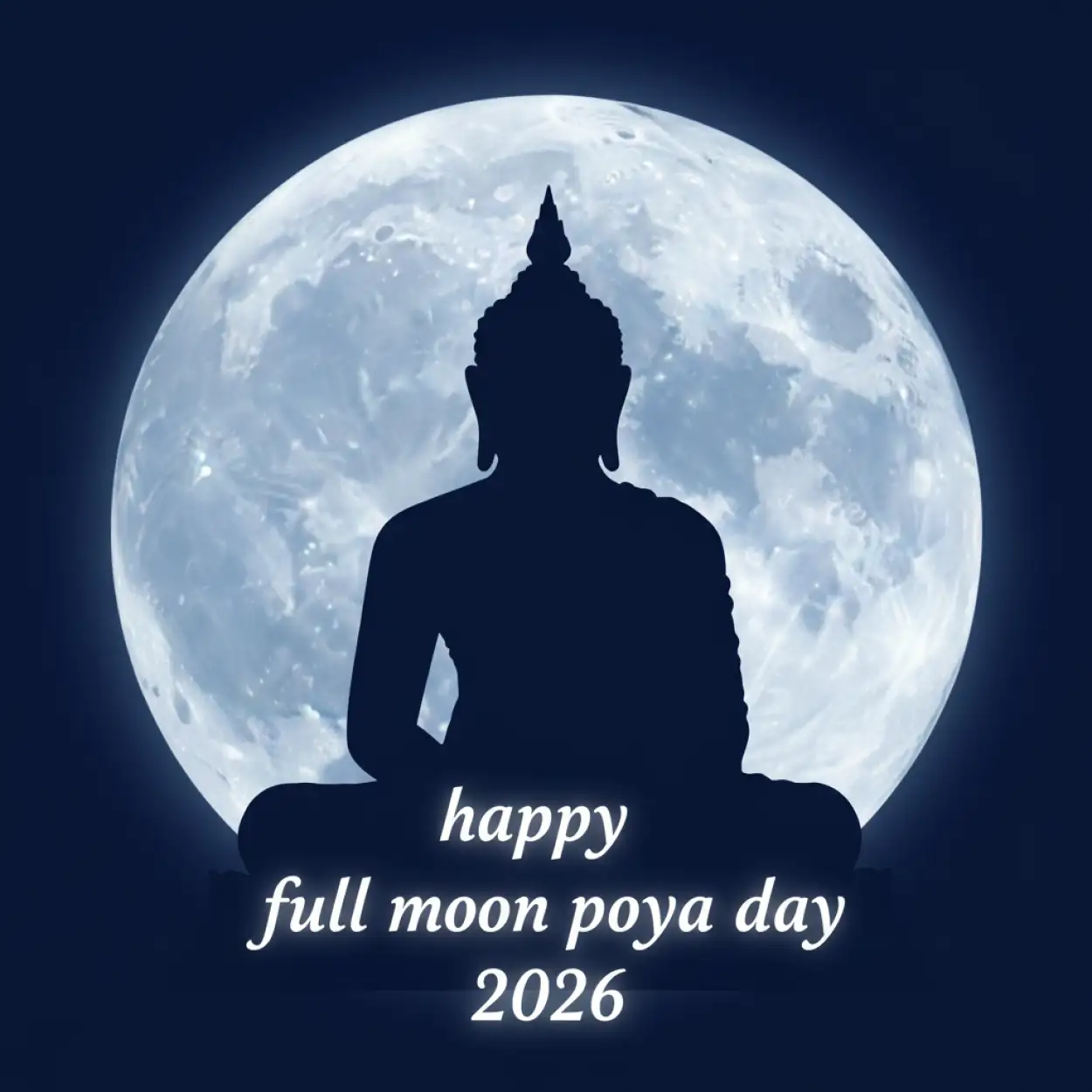 duruthu poya day moonlight meditation