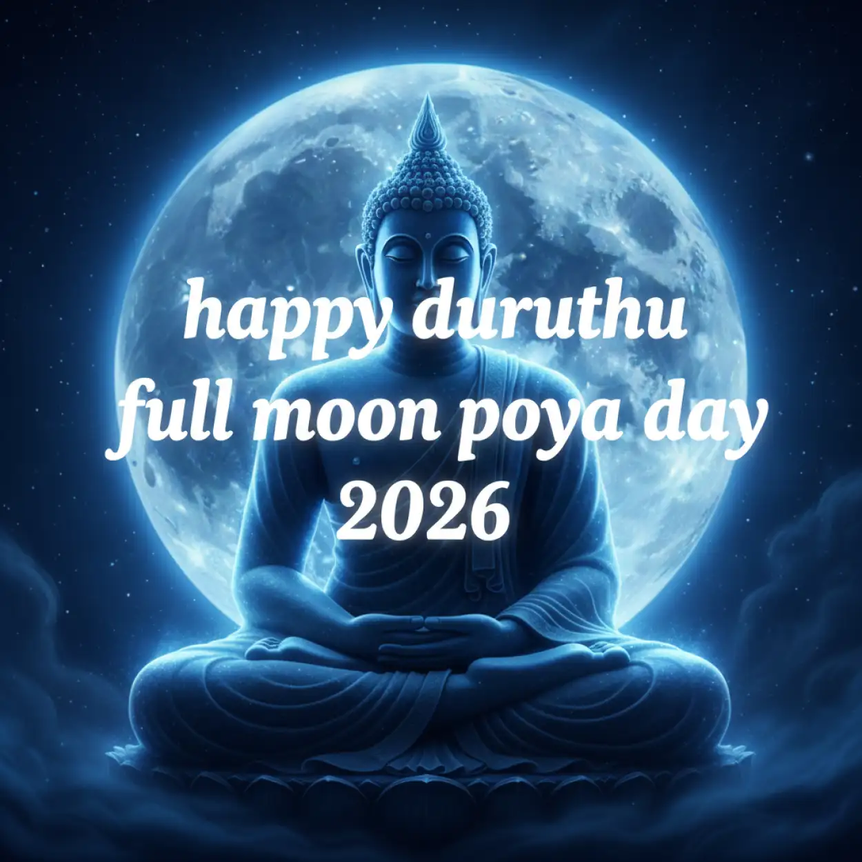duruthu poya day peaceful wishes